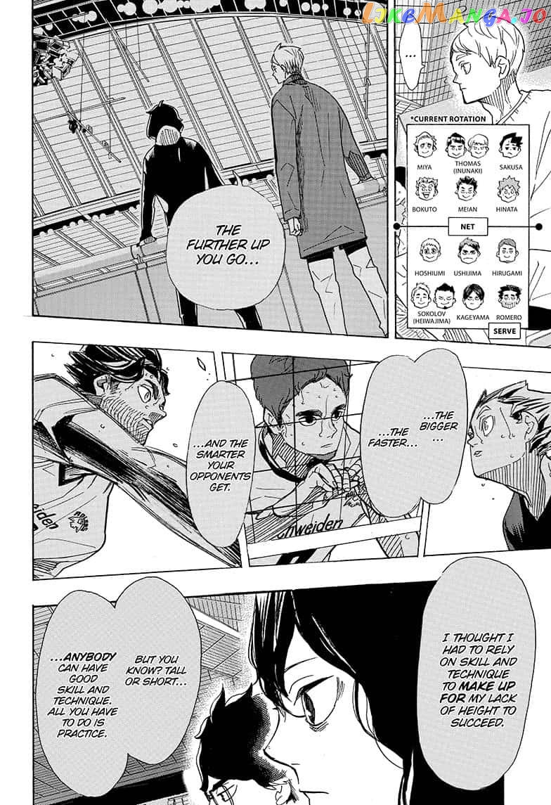 Haikyuu!!, Chapter 393 image 09